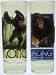 King Kong Two Faces of Kong Shot Glass (2) Shooter Set
