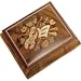 Traditional Italian Violin Musical Jewelry Box Plays 