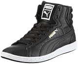 Puma First Round Super L Wn's 352125, Damen, Sneaker, Schwarz (black-black 02), EU 38.5 (UK 5.5) (US 8)