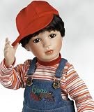 Snakes & Snails, 18-Inch Collectible Porcelain Doll (Artist: Linda Mason) by Paradise Galleries Dolls