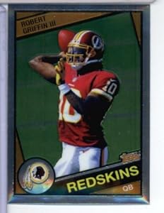 2012 Topps Chrome Football '84 Topps Rookie Throwback # 10 Robert Griffin III Washington Redskins Rookie Insert