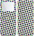 Halftone - Apple iPod nano 1G (1st Generation) 1GB/ 2GB/ 4GB Protector Skin Decals - Faceplate Stickers