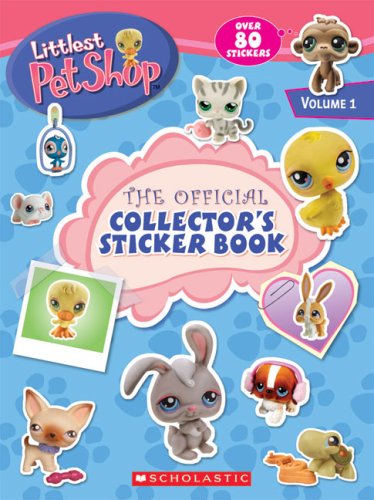 Books: Official Collector's Sticker Book  Littlest Pet Shop 