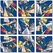 B Dazzle Boating Scramble Squares 9 Piece Puzzle
