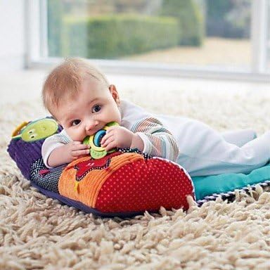 Baby Infant Sleeping Gaming Hoot Striped Knitted Pram Cot Crib Moses Blanket