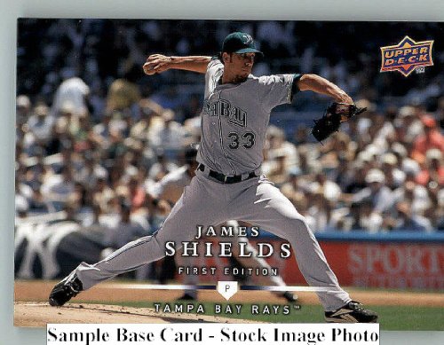 2008 Upper Deck First (1st) Edition #67 James Shields - Tampa Bay Devil Rays (Baseball Cards)