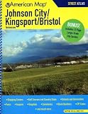 American Map Johnson City/ Kingsport/ Bristol, Tn Atlas