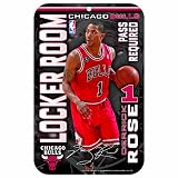 NBA Chicago Bulls Derrick Rose 11-by-17 Inch Locker Room Sign