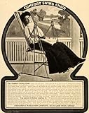 IMAGE OF 1904 Vintage Ad Haggard Marcusson Porch Swing Chair 422 S Canal St Chicago IL - Original Print Ad