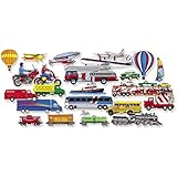 LFV25709 - TRAINS TRUCKS amp; PLANES FLANNELBOARD