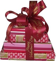 Happy Valentine's Day - Mini Gourmet Chocolate Gift Tower from Heartwarming Treasures