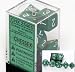 Chessex Opaque Green 7 piece dice set
