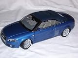 AUDI A4 A 4 CONVERTIBLE BLUE 2007 1/18 NOREV MODEL CAR