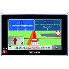 Becker Traffic Assist Special Edition Z108 Navigationssystem (10,9 cm (4,3 Zoll), TMC, Kartenmaterial Europa 40 L�nder, Fahrspurassistent, 3D-Gel�ndeansicht)