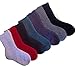 Lian LifeStyle Children 6 Pairs Cashmere Wool Socks Random Color