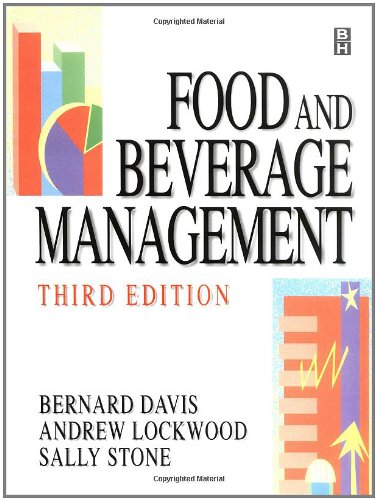 food and beverage management third edition