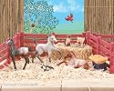 Breyer Stablemates Kitten and Foal Play Set