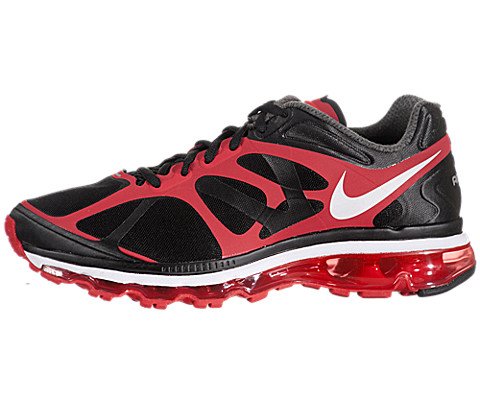 Nike Air Max+ 2012 Mens Running Shoes 487982-016 Black / White-Action Red men's 9 Nike Air Max+ 2012 Mens Running Shoes 487982-016 Black / White-Action Red men's 9