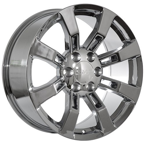 22 Inch Black And Chrome Rims. 22 Inch GMC Wheels Rims Chrome