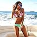 FLORAVOGUE Women Neoprene Bikini Mesh Triangle Bathing Suit Swimsuit