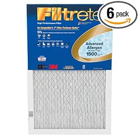 Click here to buy 3M AA01DC-6 Filtrete Advanced Allergen Reduction Filters 16x25x1 Inches, 6-Pack by 3M.