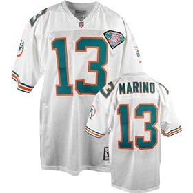 Dan Marino Miami Dolphins Authentic 1994 75th Anniversary White Jersey