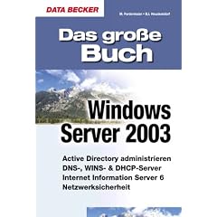 Das gro�e Buch Windows Server 2003