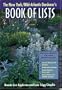 New York/Mid-Atlantic Gardener's Book of Lists