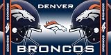 NFL Denver Broncos Fiber Reactive Beach Towel