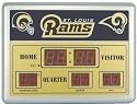 St. Louis Rams Lg Scoreboard Clock