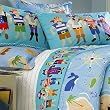 Olive Kids Pirates Cotton Printed Sheet Set, Twin