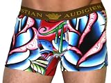 On sale CHRISTIAN AUDIGIER Ed Hardy Heart Tattoo Designer Mens Boxer Brief Shorts Underwear long boxer briefs