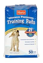 Hartz Maximum Protection Puppy Pads, 50 Count