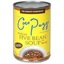 Coco Pazzo Tuscan Five Bean Soup, 15-Ounces (Pack of 12)
