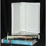25 Empty Standard White Vinyl Replacement Disney VHS Boxes #VHBV30DW (Cases, Tapes, Clamshell, Clam Shell)