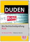 DUDEN Die Rechtschreibpr�fung PLUS f�...