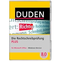 DUDEN Die Rechtschreibpr�fung PLUS f�r Microsoft Office, Korrektor PLUS 8.0