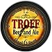 Troff 's Beer and Ale Black Cascading Pub Style Wall Clock