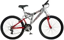 Mongoose Domain Dual-Suspension Mountain Bike