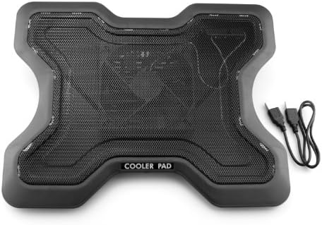 LB1 High Performance New Super Cooling Fan for Dell Inspiron 14Z-5423 14" Ultrabook Intel Core i3-3217U 1.8GHz 4gb 500gb Win 8 Black Silver 14Z-5423 Aluminium Cooling Fan Cooling System Cooling Pads with Single Large Fan