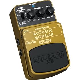 Behringer Accoustic Modeler AM100 Effects Pedal by