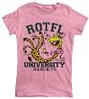 Goodie Two Sleeves ROTFL Giraffe Ladies T-Shirt Pi...