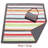JJ Cole Collections All-Purpose Blanket, Gray/Red