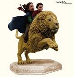 Girls Riding On Aslan The Lion from The Lion, The Witch And The Wardrobe