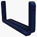 Black Easy-Bolt Glass Basketball Backboard Padding from Spalding