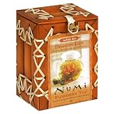 Numi Tea Dragon Lily Osmanthus Lily, Flowering White Tea in Bamboo Bin, 2.82-Ounce Packets (Pack of 2)