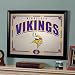 22 NFL Minnesota Vikings Football Logo Framed Mirror