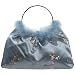 Paris Feather Satchel