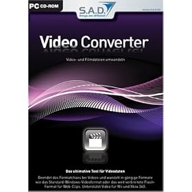 SAD Video Converter Wandelt Ihre Videos in gaengige Formate um Unterstuetzt Videos von Flash Zune Wii Targa Win Mobile Xbox 360