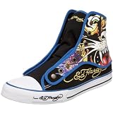 Ed Hardy Men's Hr Newcastle Highrise Sneaker,Black,11 M US